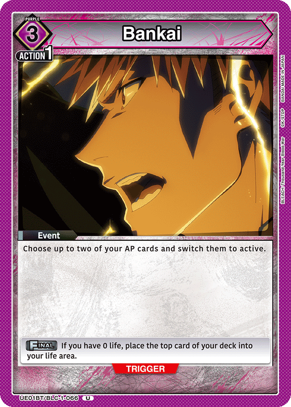 Bankai UE01BT/BLC-1-066