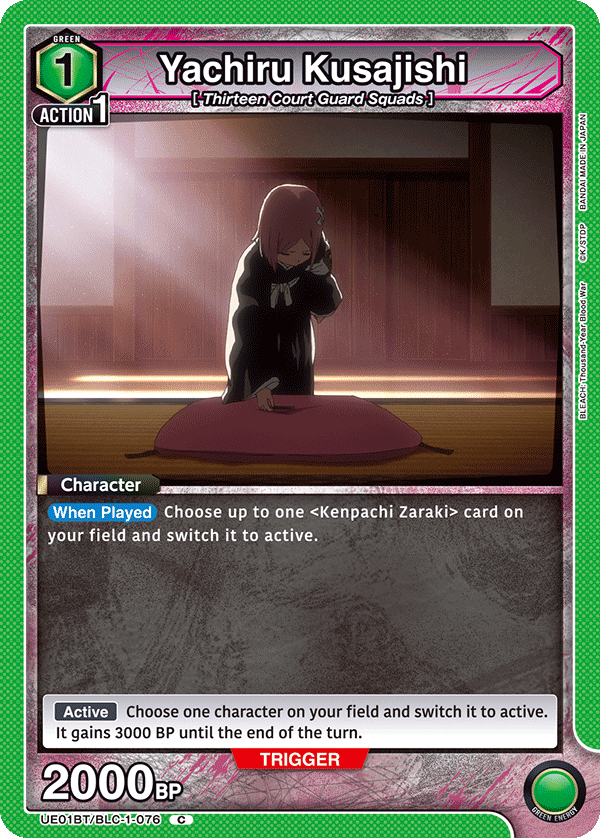 Yachiru Kusajishi UE01BT/BLC-1-076