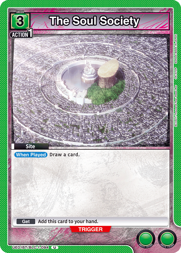 The Soul Society UE01BT/BLC-1-094
