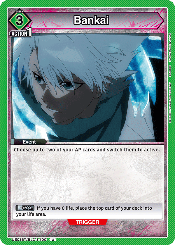 Bankai UE01BT/BLC-1-100
