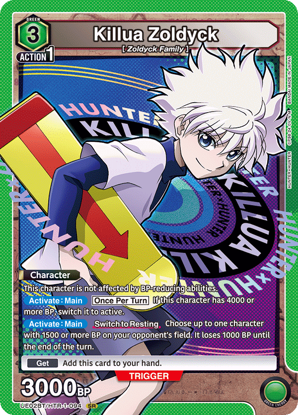 Killua Zoldyck UE02BT/HTR-1-094