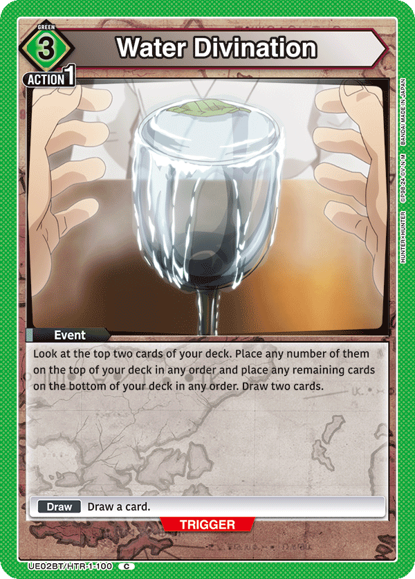 Water Divination UE02BT/HTR-1-100