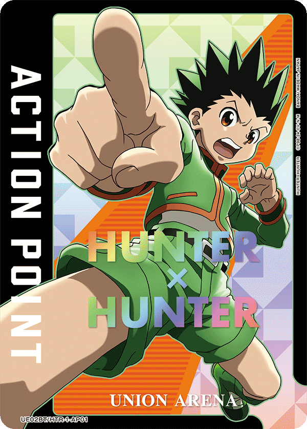 Action Point Card(HUNTER X HUNTER) UE02BT/HTR-1-AP01