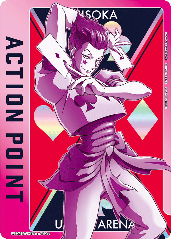 Action Point Card(HUNTER X HUNTER) UE02BT/HTR-1-AP04