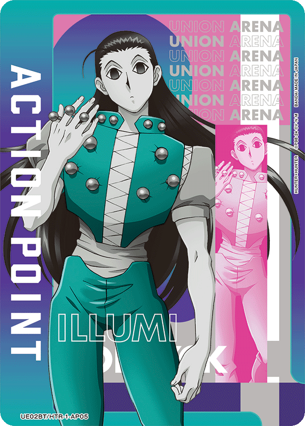 Action Point Card(HUNTER X HUNTER) UE02BT/HTR-1-AP05