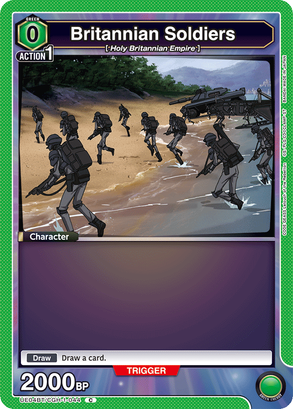 Britannian Soldiers UE04BT/CGH-1-044