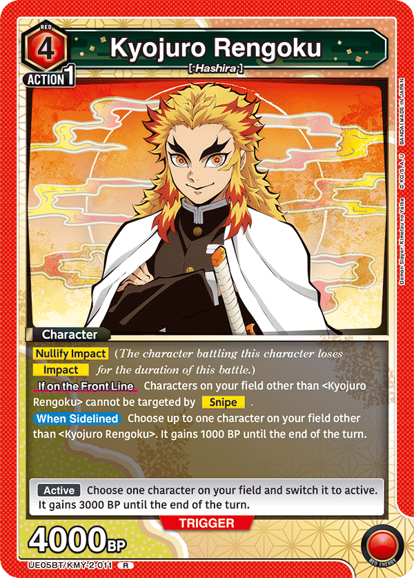 Kyojuro Rengoku UE05BT/KMY-2-011