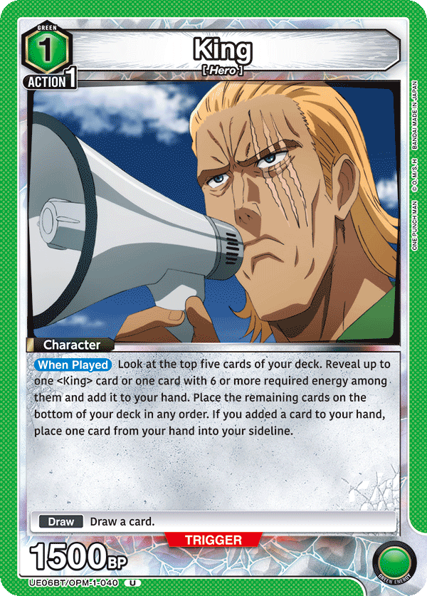King UE06BT/OPM-1-040