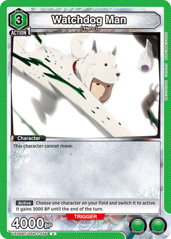 Watchdog Man UE06BT/OPM-1-056
