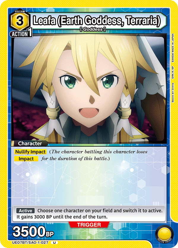 Leafa (Earth Goddess, Terraria) UE07BT/SAO-1-027