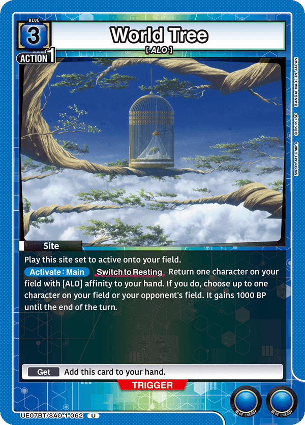 World Tree UE07BT/SAO-1-062