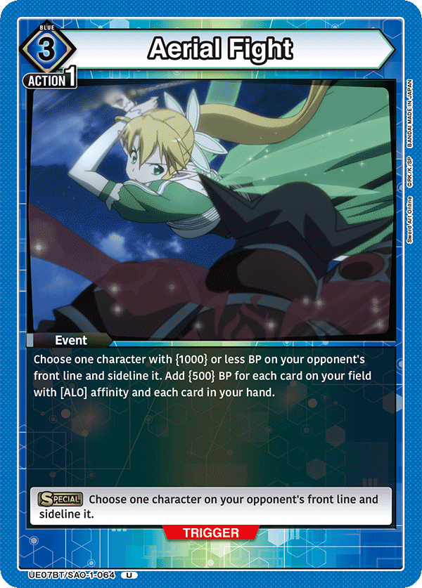 Aerial Fight UE07BT/SAO-1-064