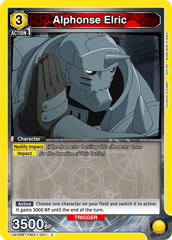 Alphonse Elric UE09BT/FMA-1-001