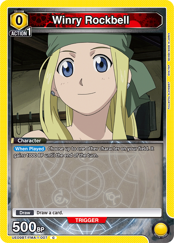 Winry Rockbell UE09BT/FMA-1-007
