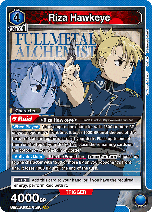 Riza Hawkeye UE09BT/FMA-1-051