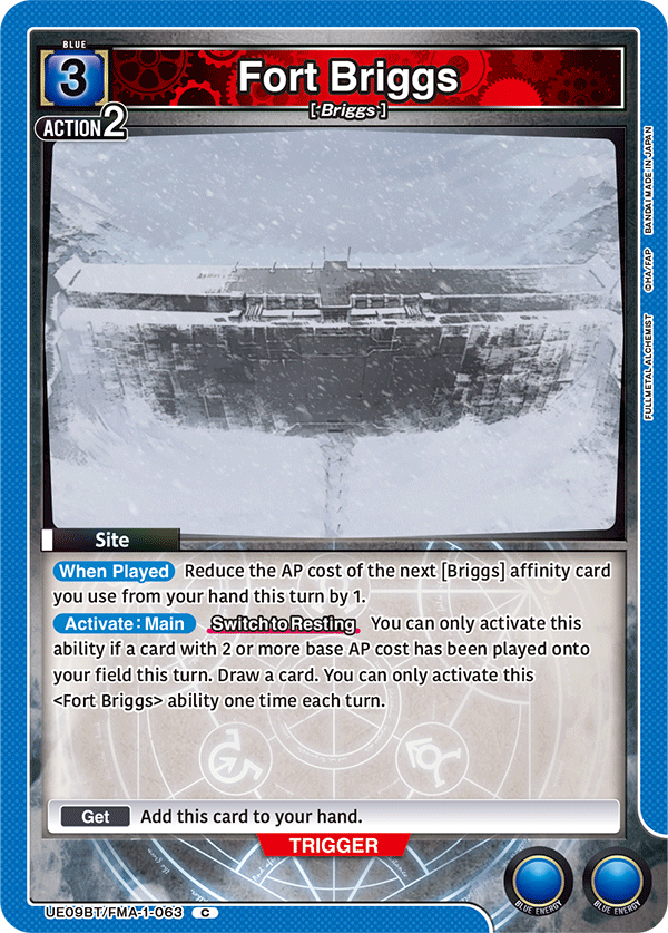 Fort Briggs UE09BT/FMA-1-063
