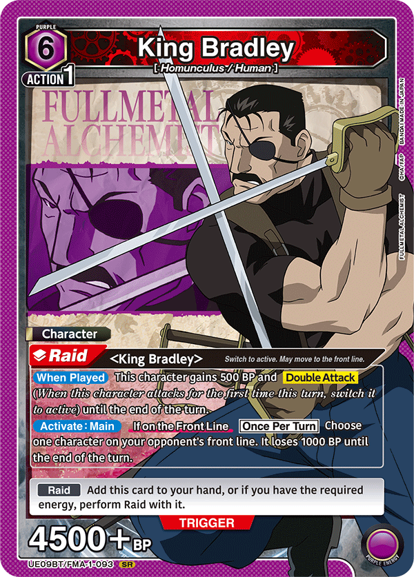 King Bradley UE09BT/FMA-1-093