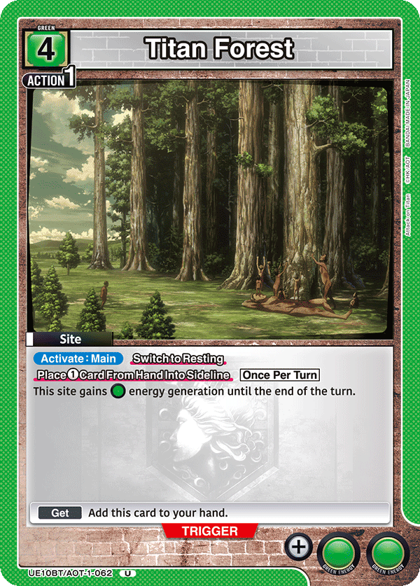 Titan Forest UE10BT/AOT-1-062