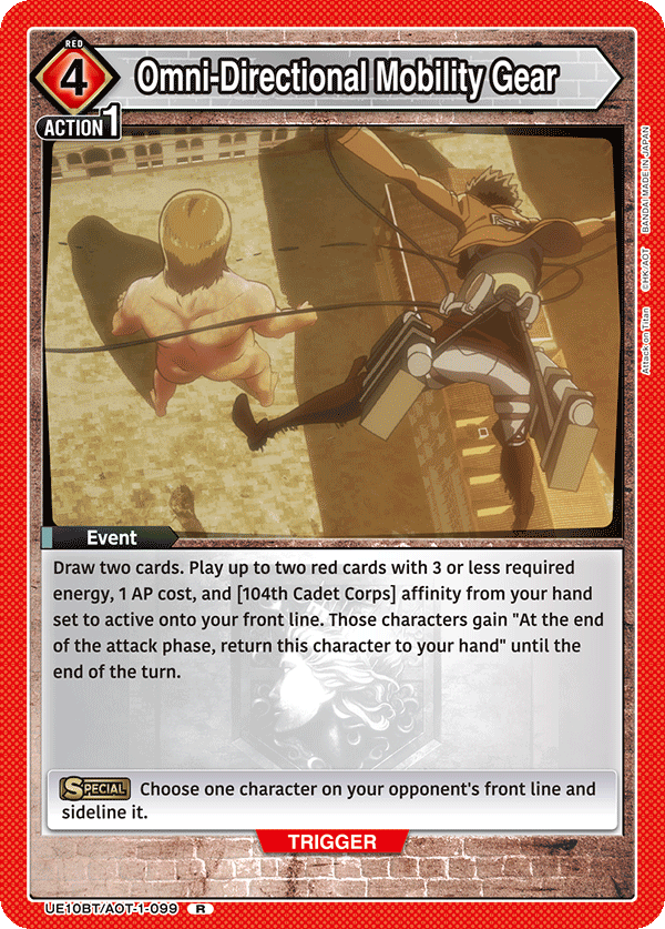 Omni-Directional Mobility Gear UE10BT/AOT-1-099
