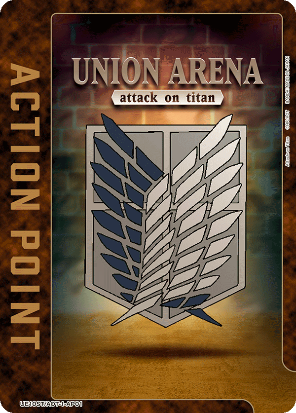Action Point Card(Attack on Titan) UE10BT/AOT-1-AP01