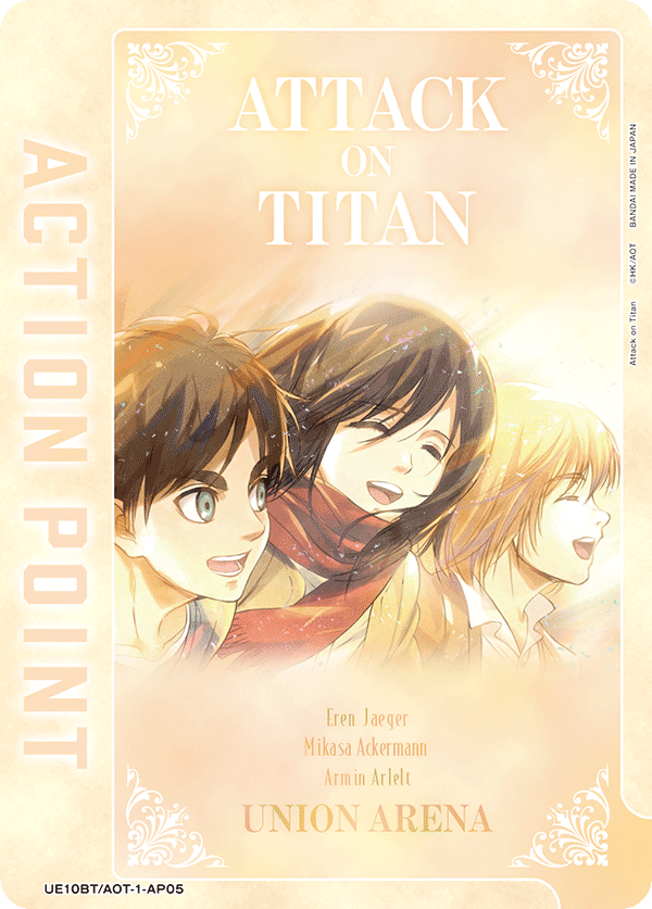 Action Point Card(Attack on Titan) UE10BT/AOT-1-AP06