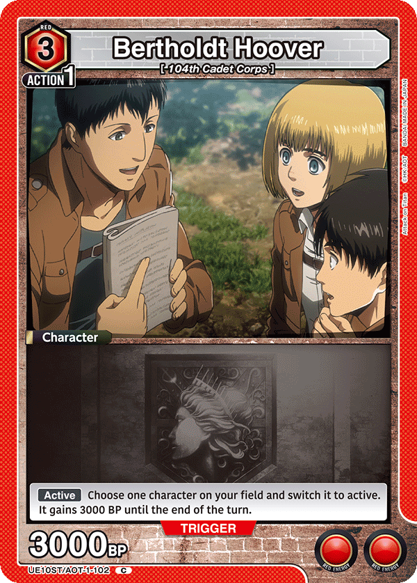 Bertholdt Hoover UE10ST/AOT-1-102