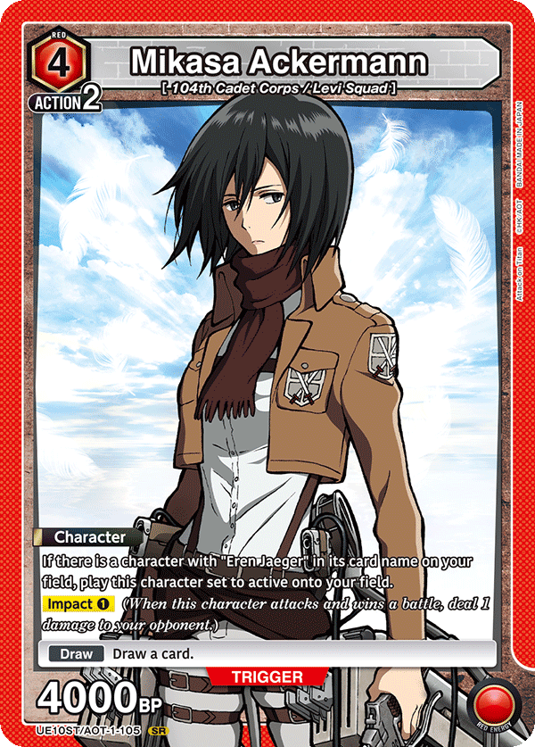Mikasa Ackermann UE10ST/AOT-1-105