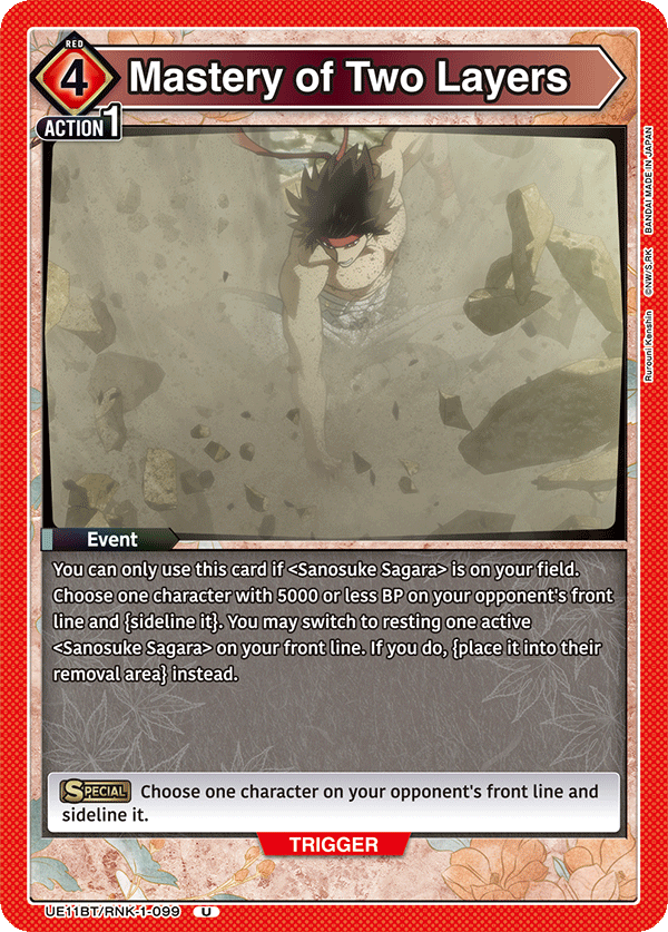 Mastery of Two Layers UE11BT/RNK-1-099
