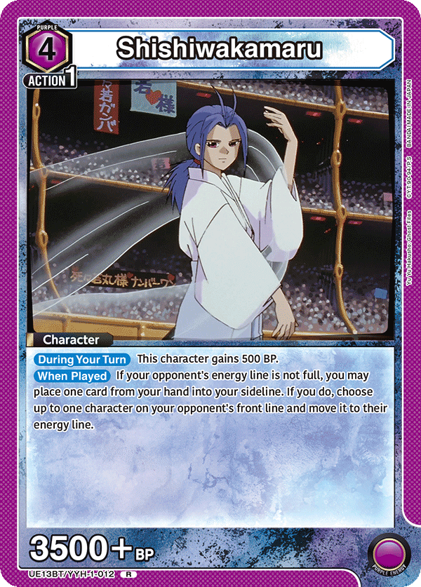 Shishiwakamaru UE13BT/YYH-1-012