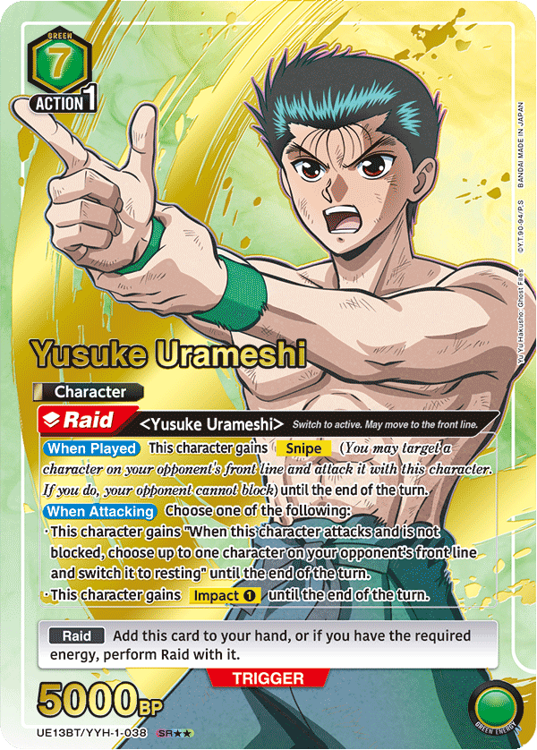 UE13BT/YYH-1-038 Yusuke Urameshi UE13BT/YYH-1-038_p2