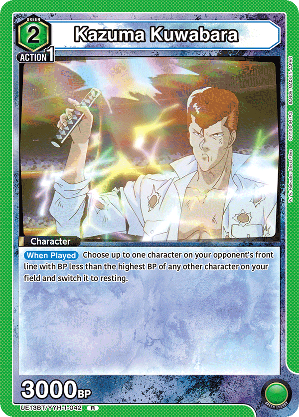 Kazuma Kuwabara UE13BT/YYH-1-042