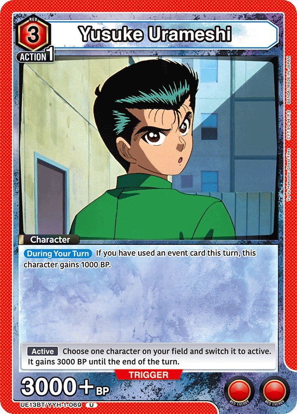 Yusuke Urameshi UE13BT/YYH-1-069