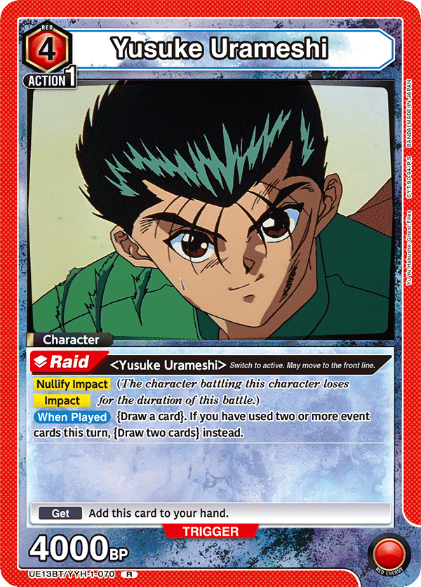 Yusuke Urameshi UE13BT/YYH-1-070