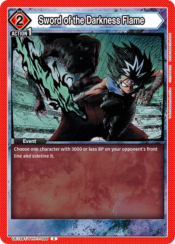 Sword of the Darkness Flame UE13BT/YYH-1-096
