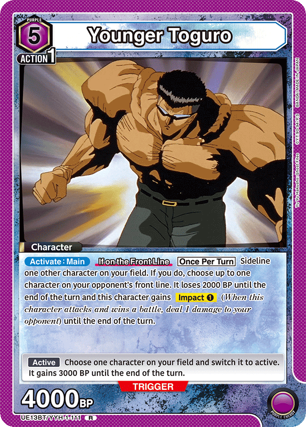 Younger Toguro UE13BT/YYH-1-111