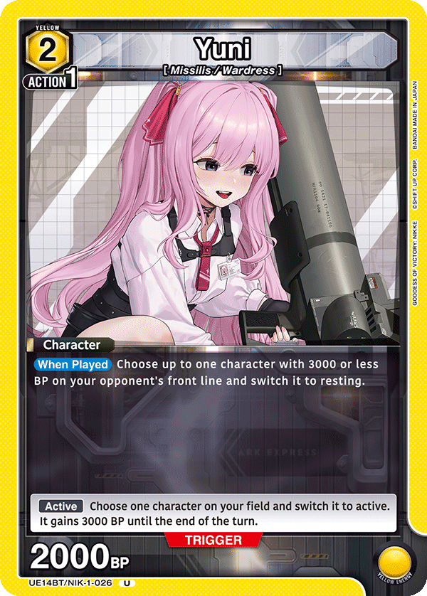 Yuni UE14BT/NIK-1-026