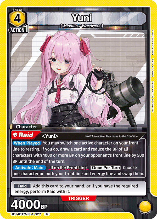 Yuni UE14BT/NIK-1-027