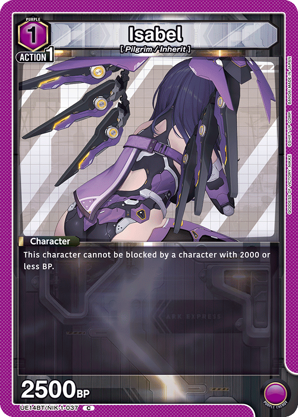 Isabel UE14BT/NIK-1-037