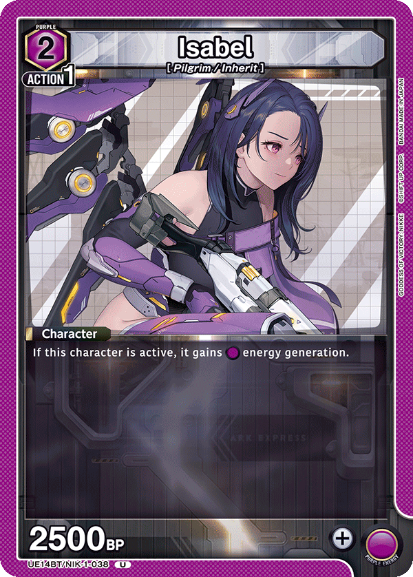 Isabel UE14BT/NIK-1-038