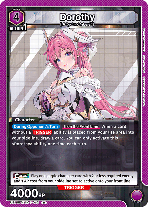 Dorothy UE14BT/NIK-1-042