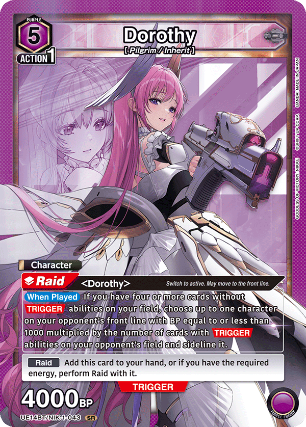 Dorothy UE14BT/NIK-1-043