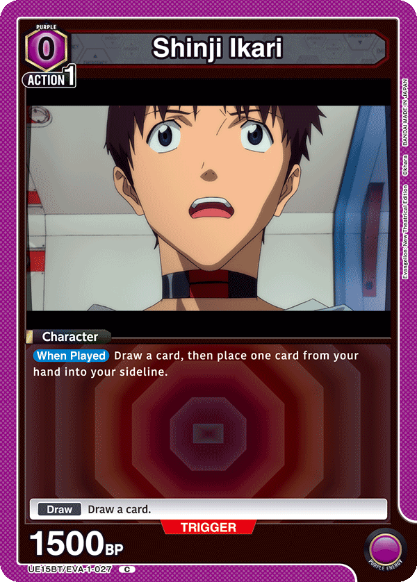 Shinji Ikari UE15BT/EVA-1-027