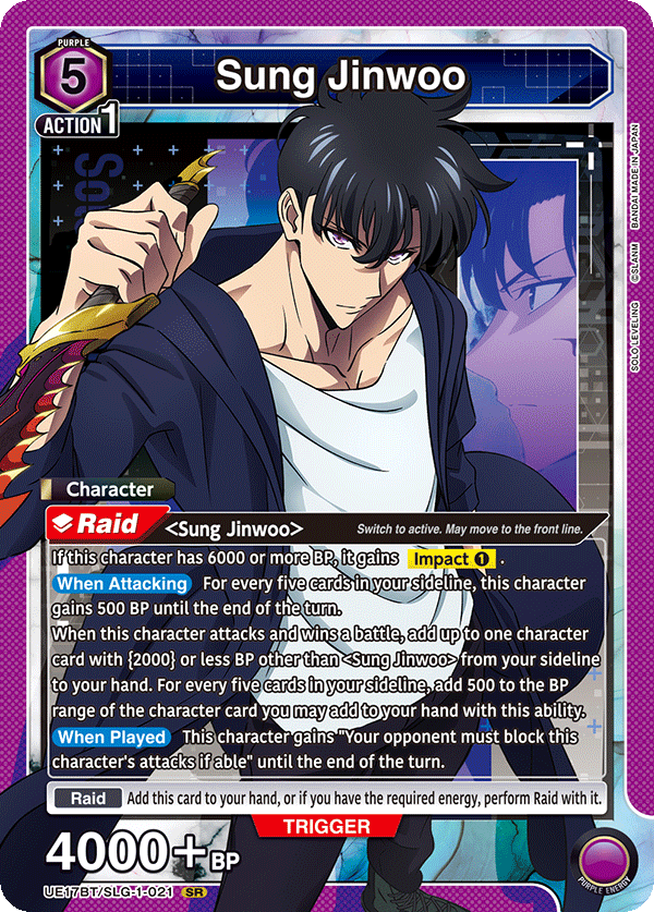 Sung Jinwoo UE17BT/SLG-1-021