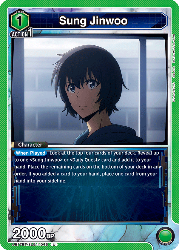 Sung Jinwoo UE17BT/SLG-1-046