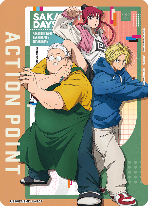 Action Point Card(SAKAMOTO DAYS) UE19BT/SMD-1-AP07