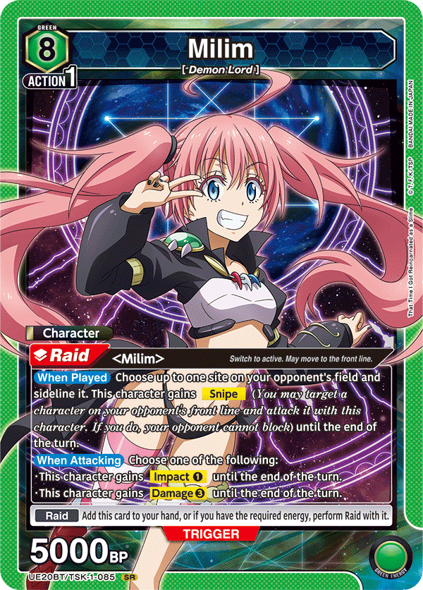 Milim UE20BT/TSK-1-085