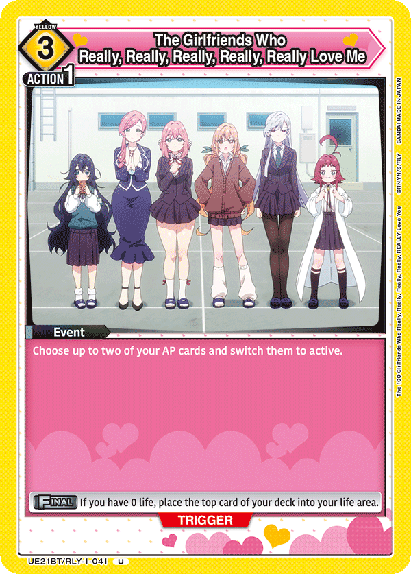 The Girlfriends Who Really, Really, Really, Really, Really Love Me UE21BT/RLY-1-041