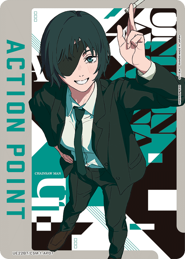 Action Point Card(CHAINSAW MAN) UE22BT/CSM-1-AP07