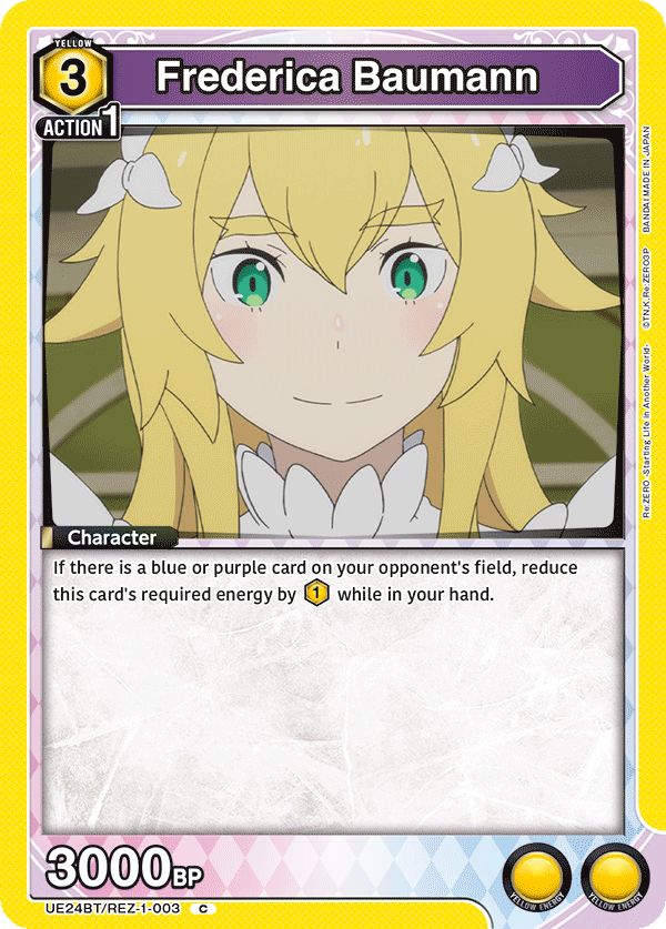 Frederica Baumann UE24BT/REZ-1-003