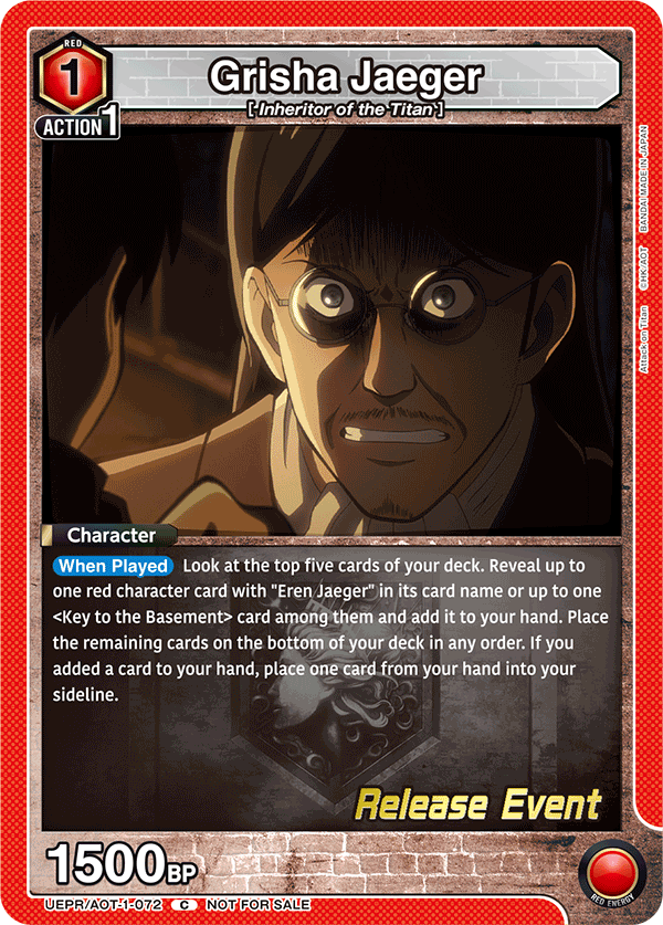 Grisha Jaeger UEPR/AOT-1-072